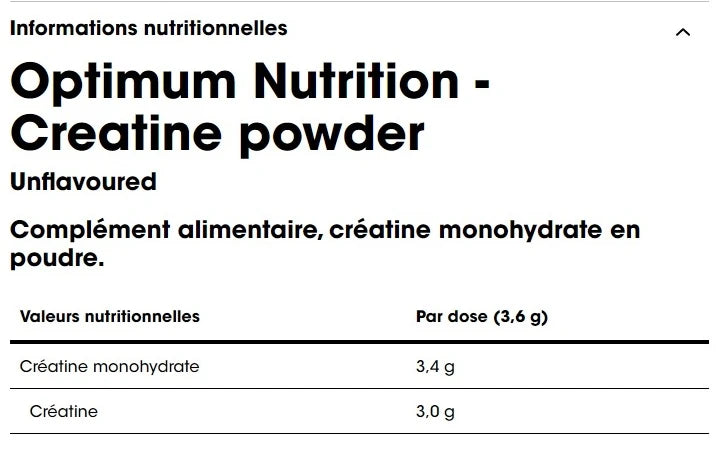Creatine Optimum 317g