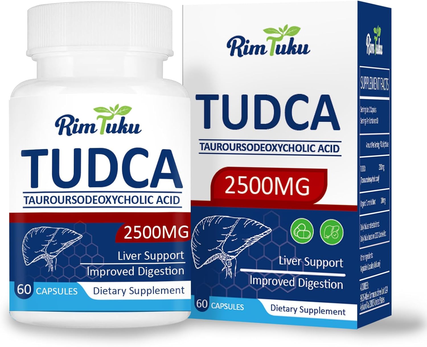 2500MG TUDCA RimTuku