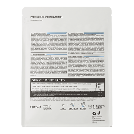 CREATINE OSTROVIT 500G
