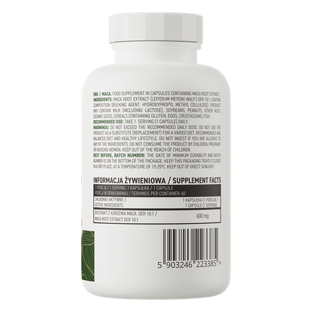 Maca VEGE 60 capsules