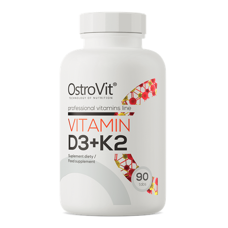 Vitamin D3 + K2 90 tablets